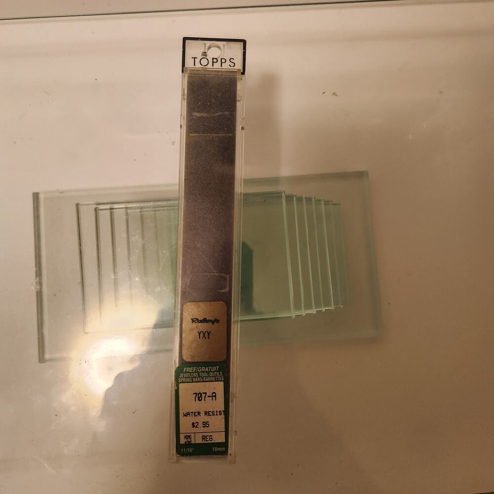 Vintage NIP Topps Rubber Watch Band Water resistant 11/16 18mm